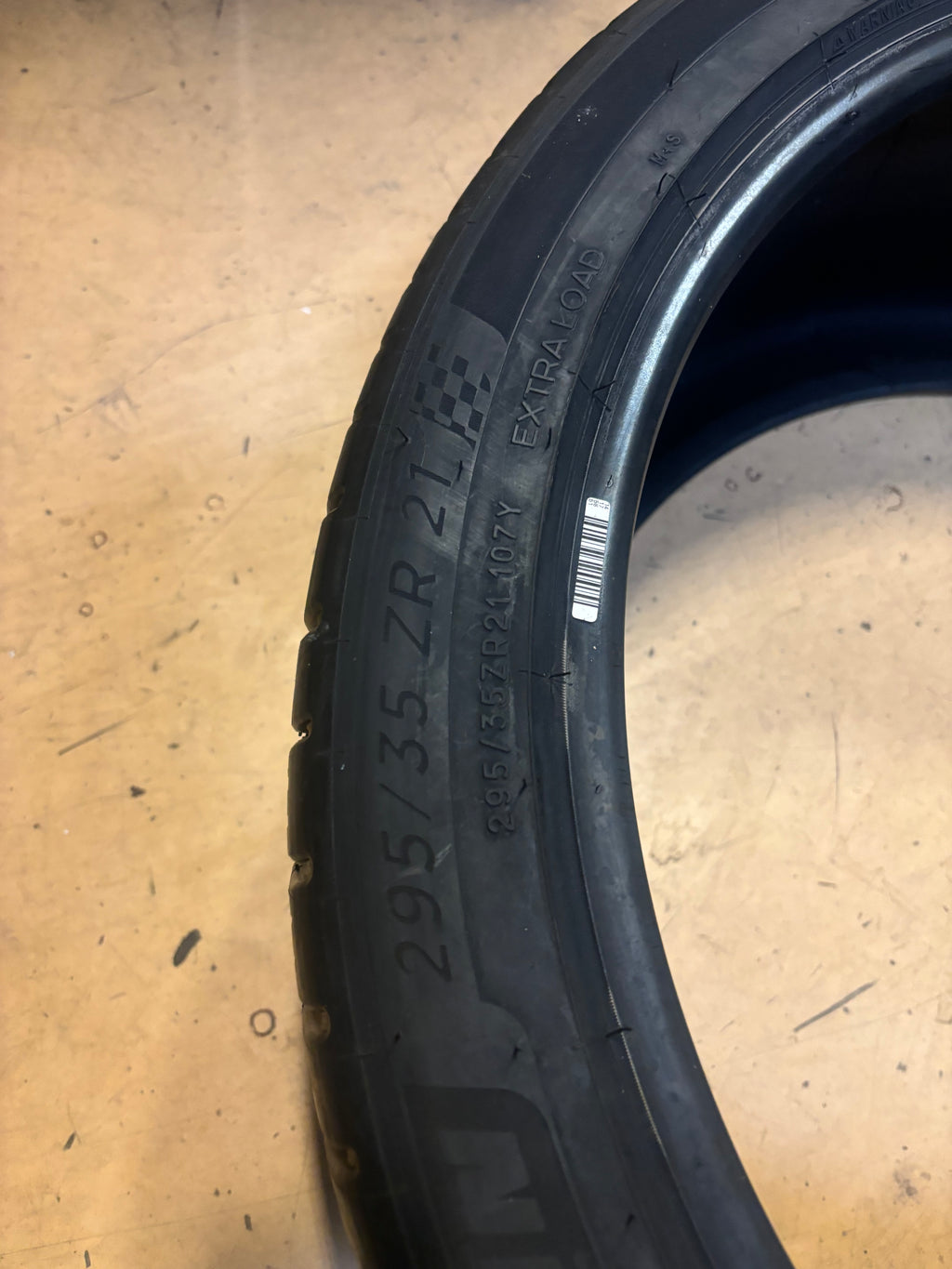2 MICHELIN PILOT SPORT A/S 4 P 295 35 21 107Y XL UHP TIRES 37205