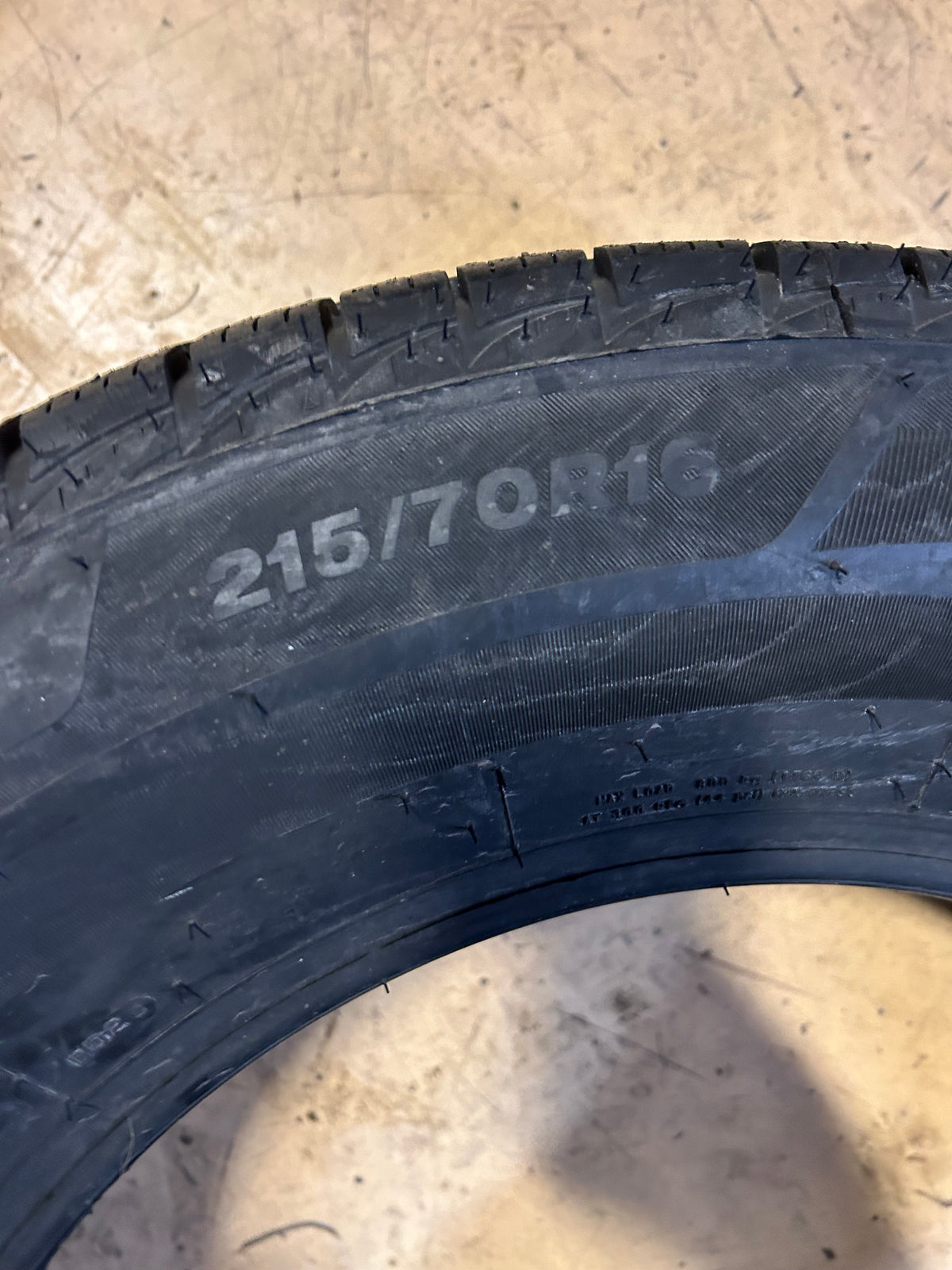 BRIDGESTONE WEATHERPEAK BSW P 215 70 16 100H ALL WEATHER TIRE 009662