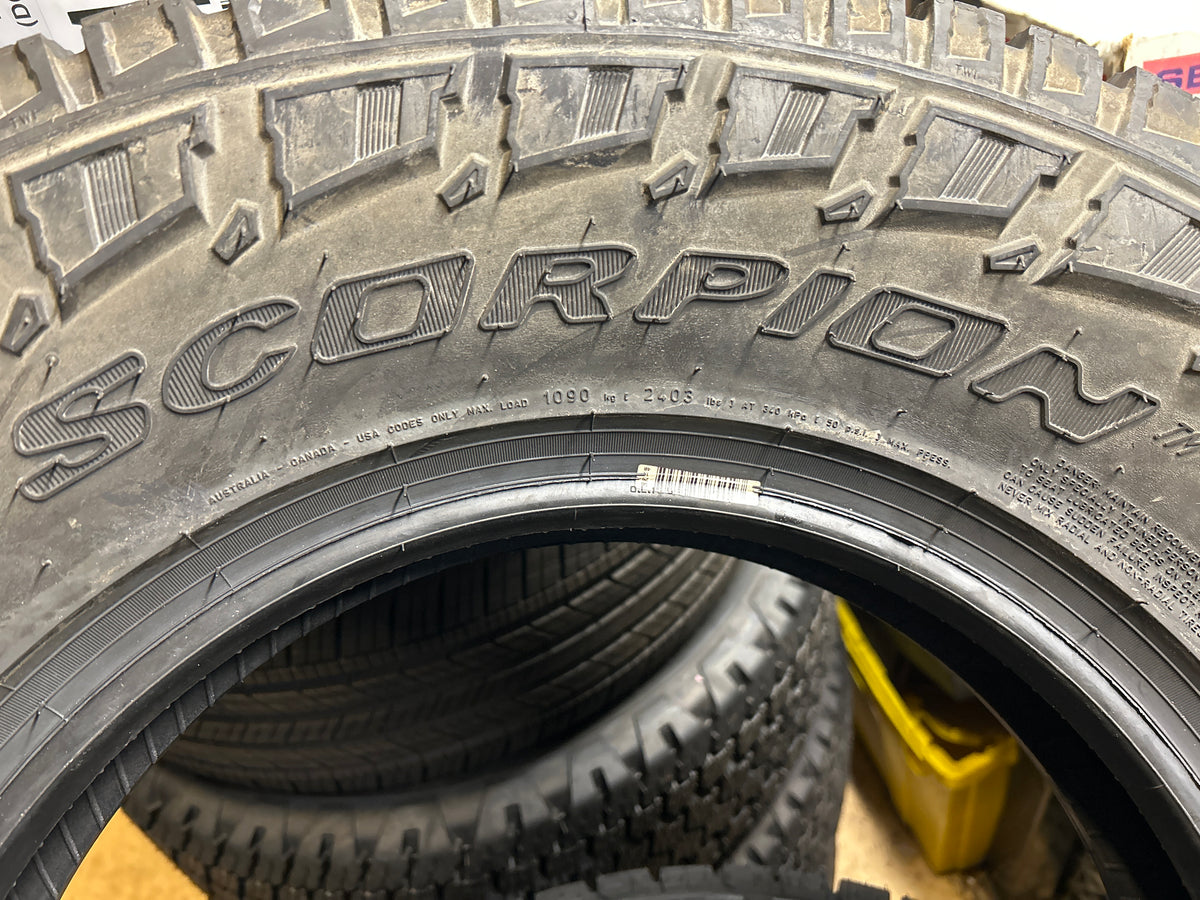 NOS 2 PIRELLI SCORPION  BSW P 245 70 16 111T ALL TERRAIN TIRE 2721400