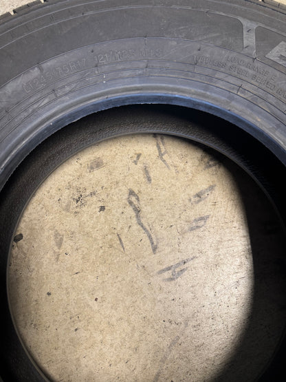 NOS TRAVELSTAR ECOPATH H/T BSW LT 245 75 17 121/118S 10PLY HIGHWAY TERRAIN TIRE LT007