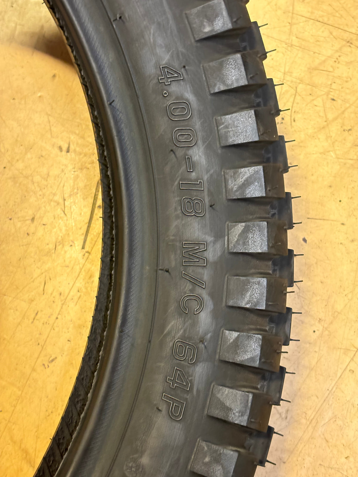 SHINKO SR241 TRAIL TIRE BSW 4 18 64P FRONT/REAR MOTORCYCLE TIRE 87-4450