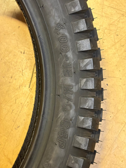 SHINKO SR241 TRAIL TIRE BSW 4 18 64P FRONT/REAR MOTORCYCLE TIRE 87-4450