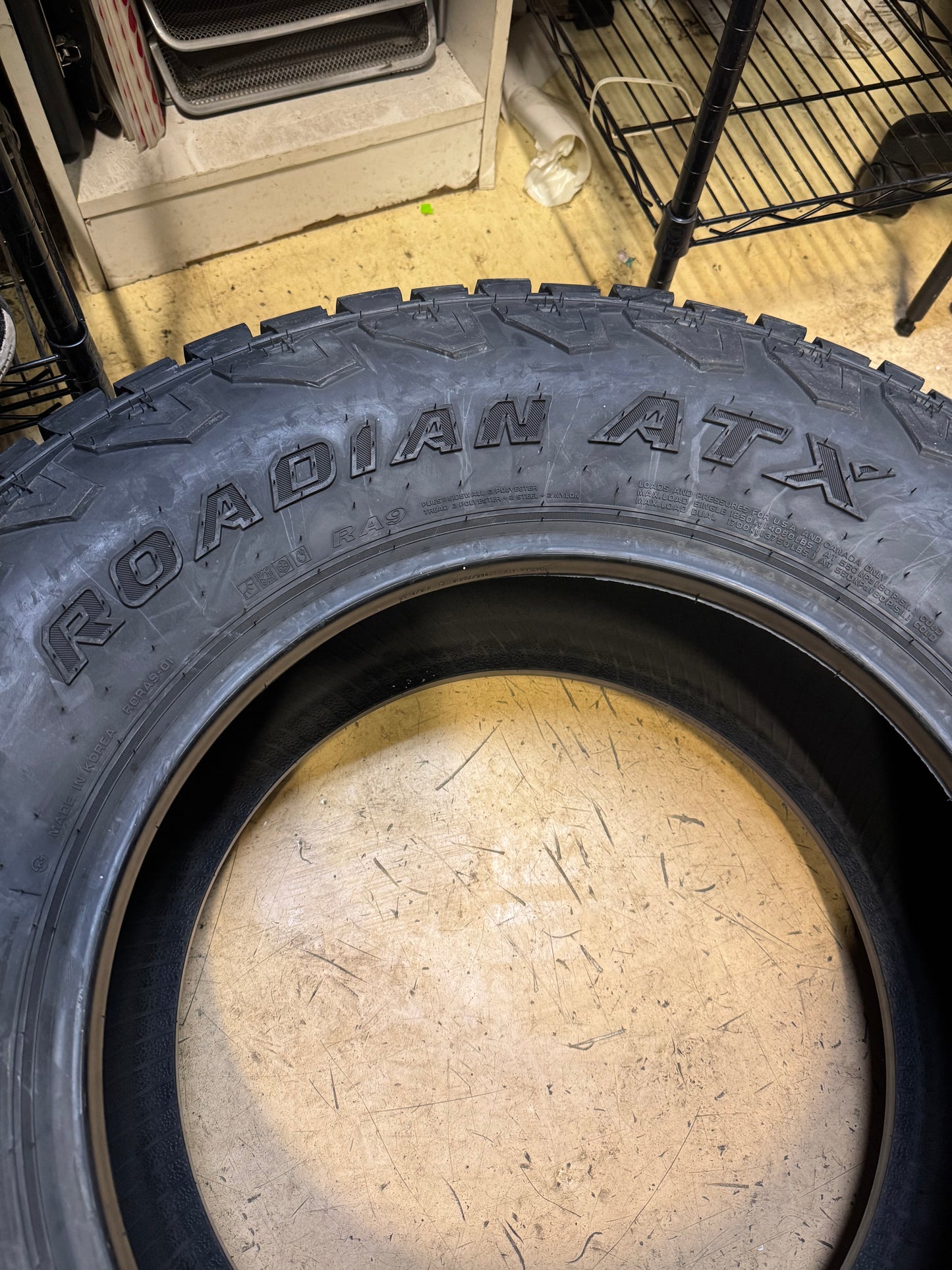 NEXEN ROADIAN ATX BSW LT 295 70 18 129/126 10PLY ALL TERRAIN TIRE 18754NXK