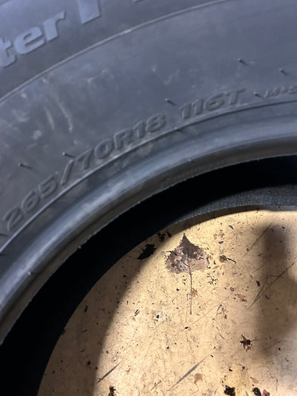 HANKOOK WINTER IPIKE X BSW P 265 70 18 116T WINTER TIRE 1028924