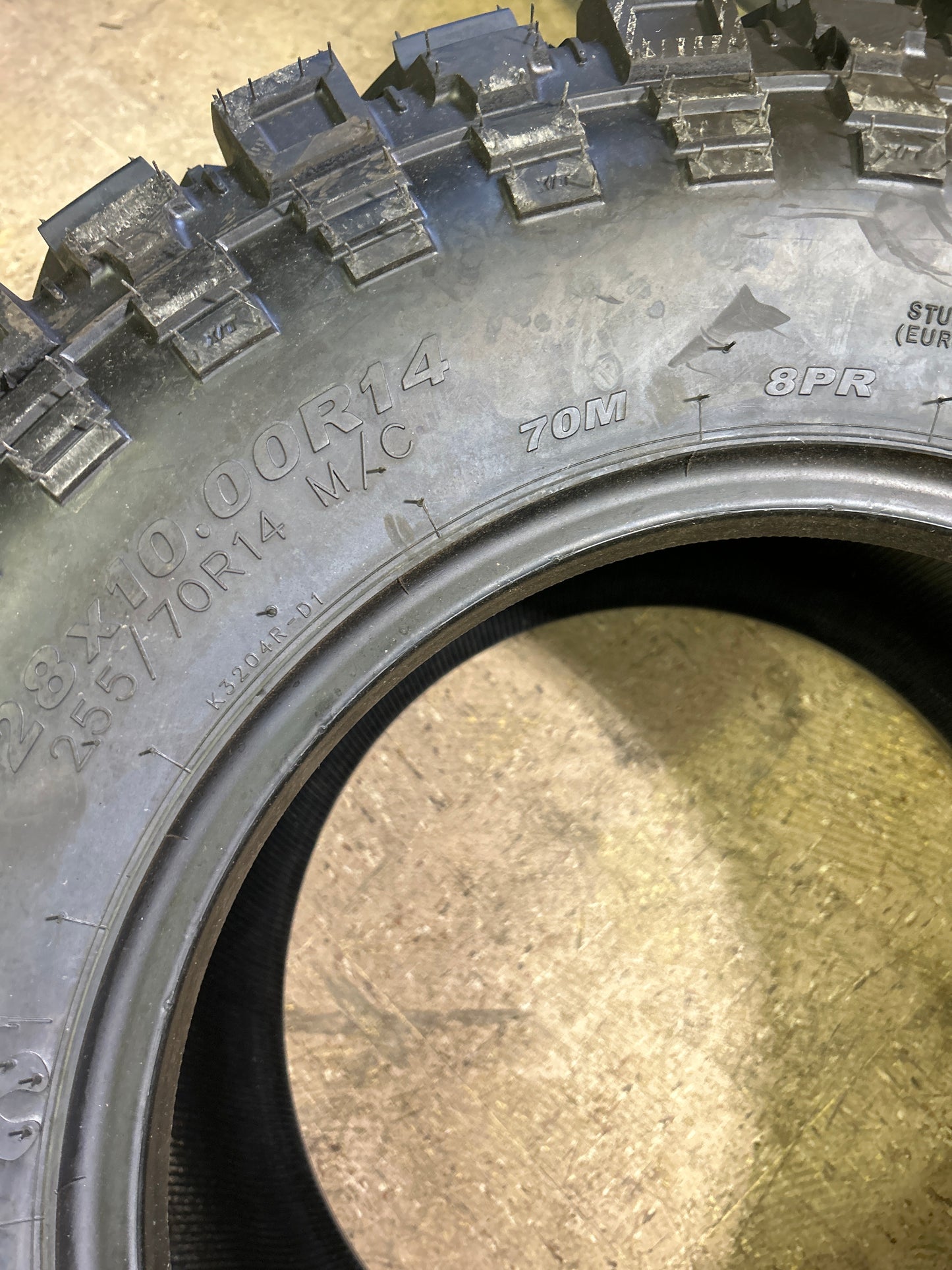 KENDA KLEVER X/T  BSW  28 10 14 70M 8PLY  ATV/UTV TIRE 083204143D1