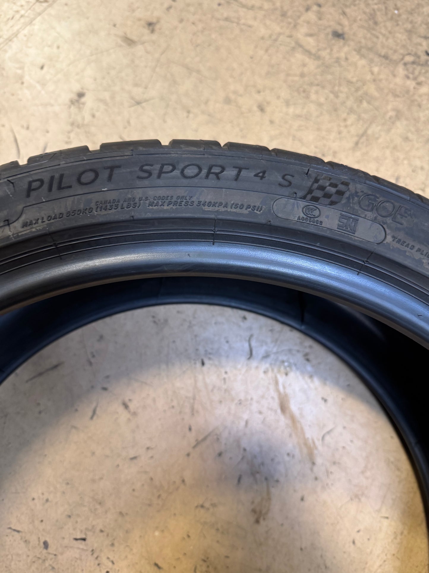 MICHELIN PILOT SPORT 4S BSW P 225 40 19 93Y XL SUMMER TIRE 91762