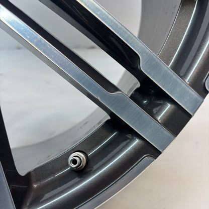 GENUINE PORSCHE MACAN 21 INCH STAGGERED SET F:21X9 ET26 R:21X10 ET26 WHEELS