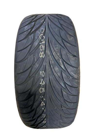 NOS 2 FEDERAL SS 595 BSW P 245 45 18 96W PERFORMANCE TIRE 14DK8A