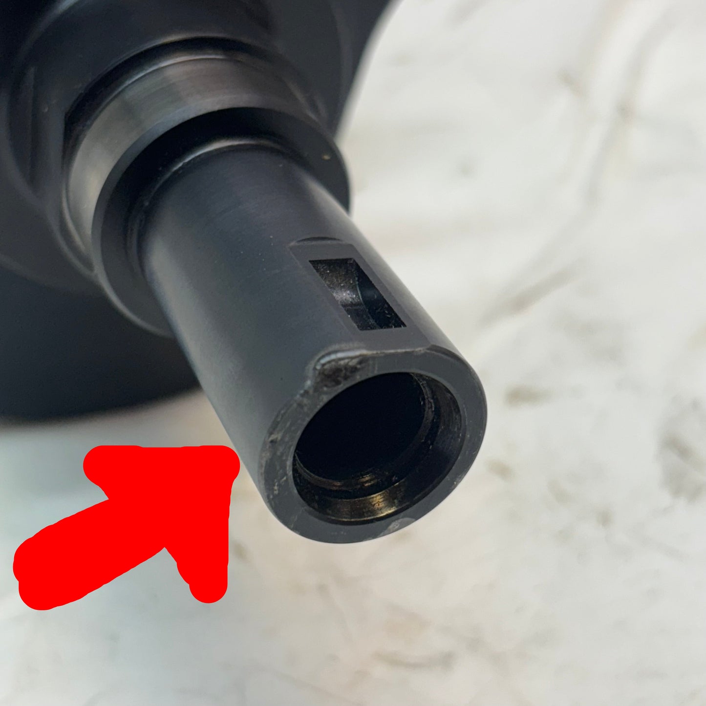 NITRIDE COATED ENGINE CRANKSHAFT FOR SUBARU IMPREZA WRX EJ25 DAMAGED