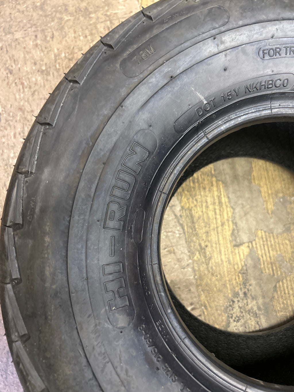 HI-RUN SU03 BSW 18.5 8.5 8 78M 6PLY TRAILER TIRE WD1018