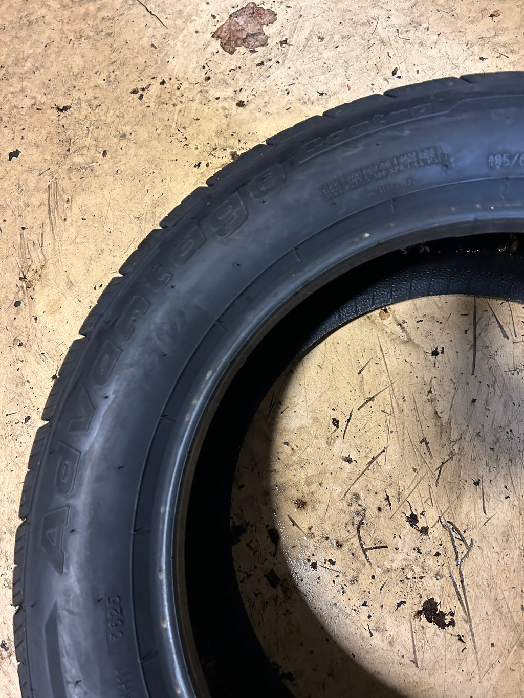 BFGOODRICH ADVANTAGE CONTROL BSW P 185 60 15 84H ALL SEASON TIRE 61141