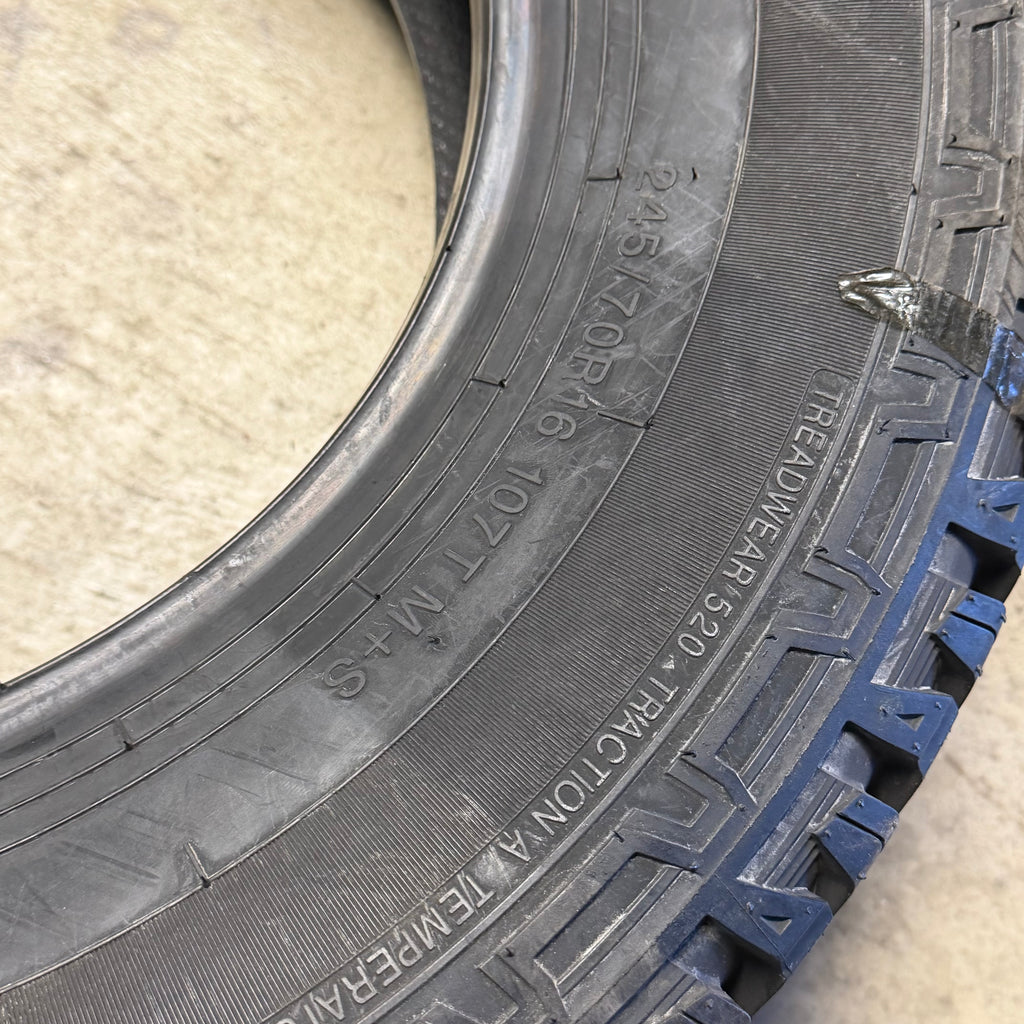 NOS TRAVELSTAR ECOPATH A/T  BSW  P 245 70 16 107T SL ALL TERRAIN TIRE LLSUV012