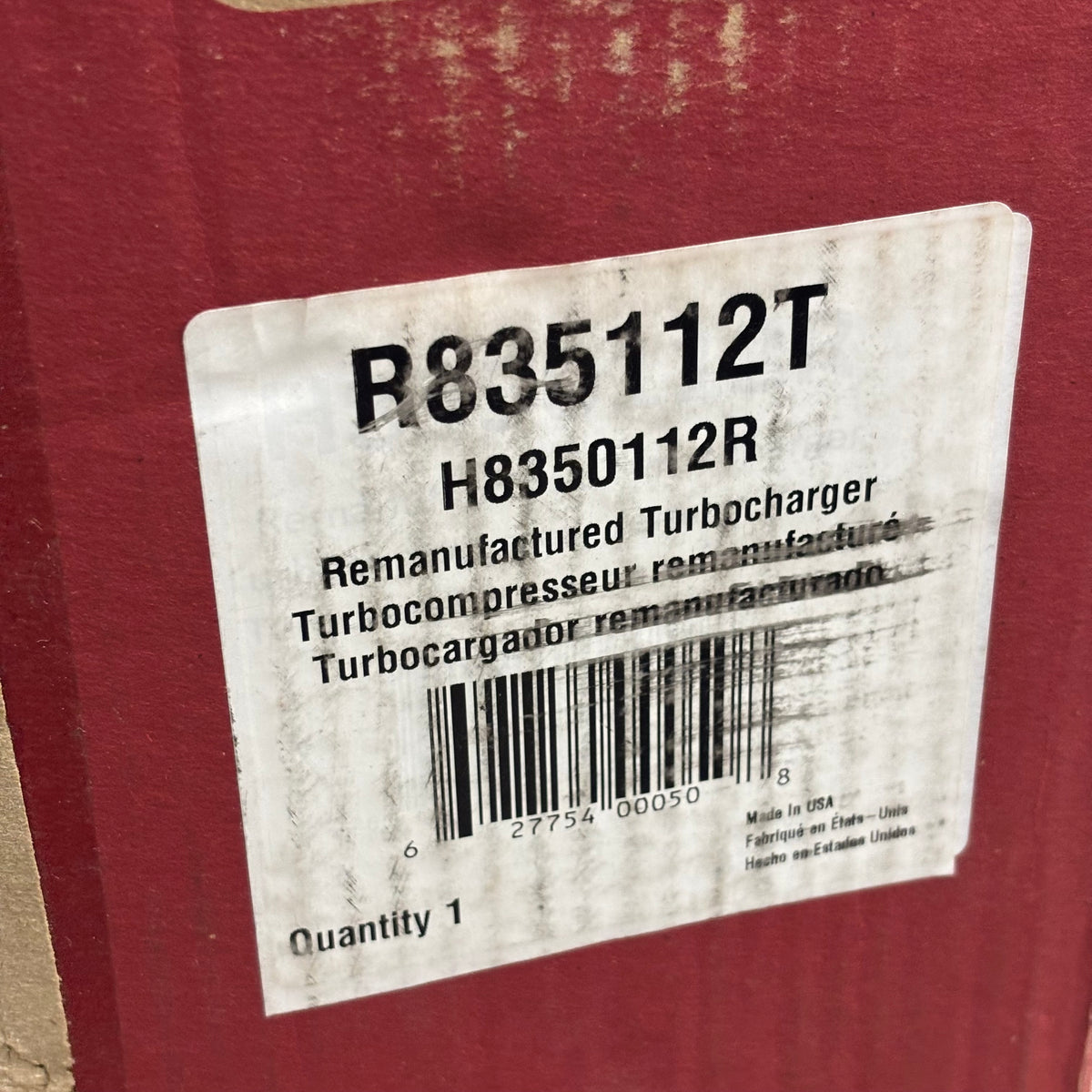ROTOMASTER REMANUFACTURED TURBOCHARGER 07-12 DODGERAMS 6.7L H8350112R