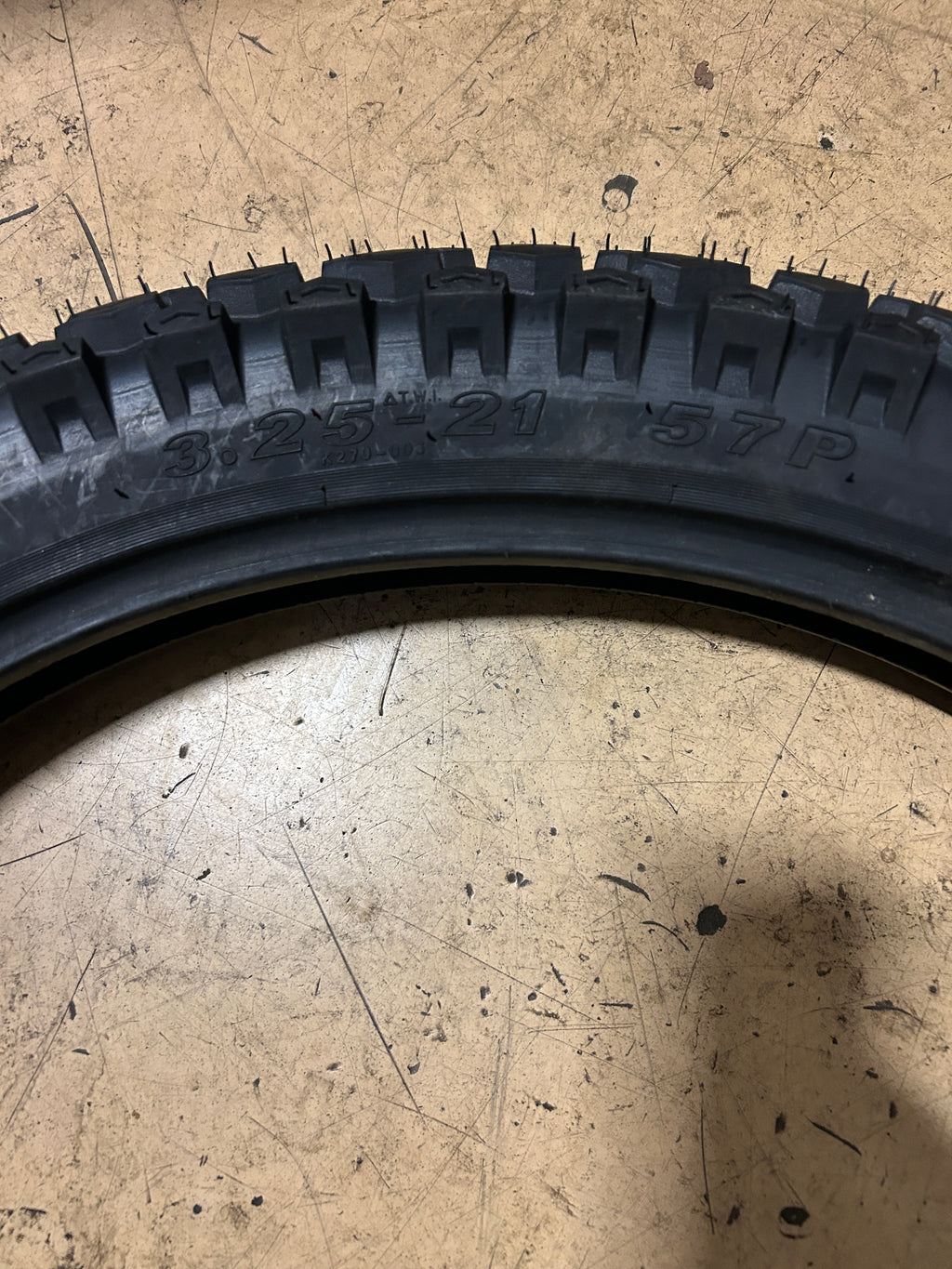 KENDA K270 BSW 3.25 21 57P FRONT MOTORCYCLE TIRE 042702138B0
