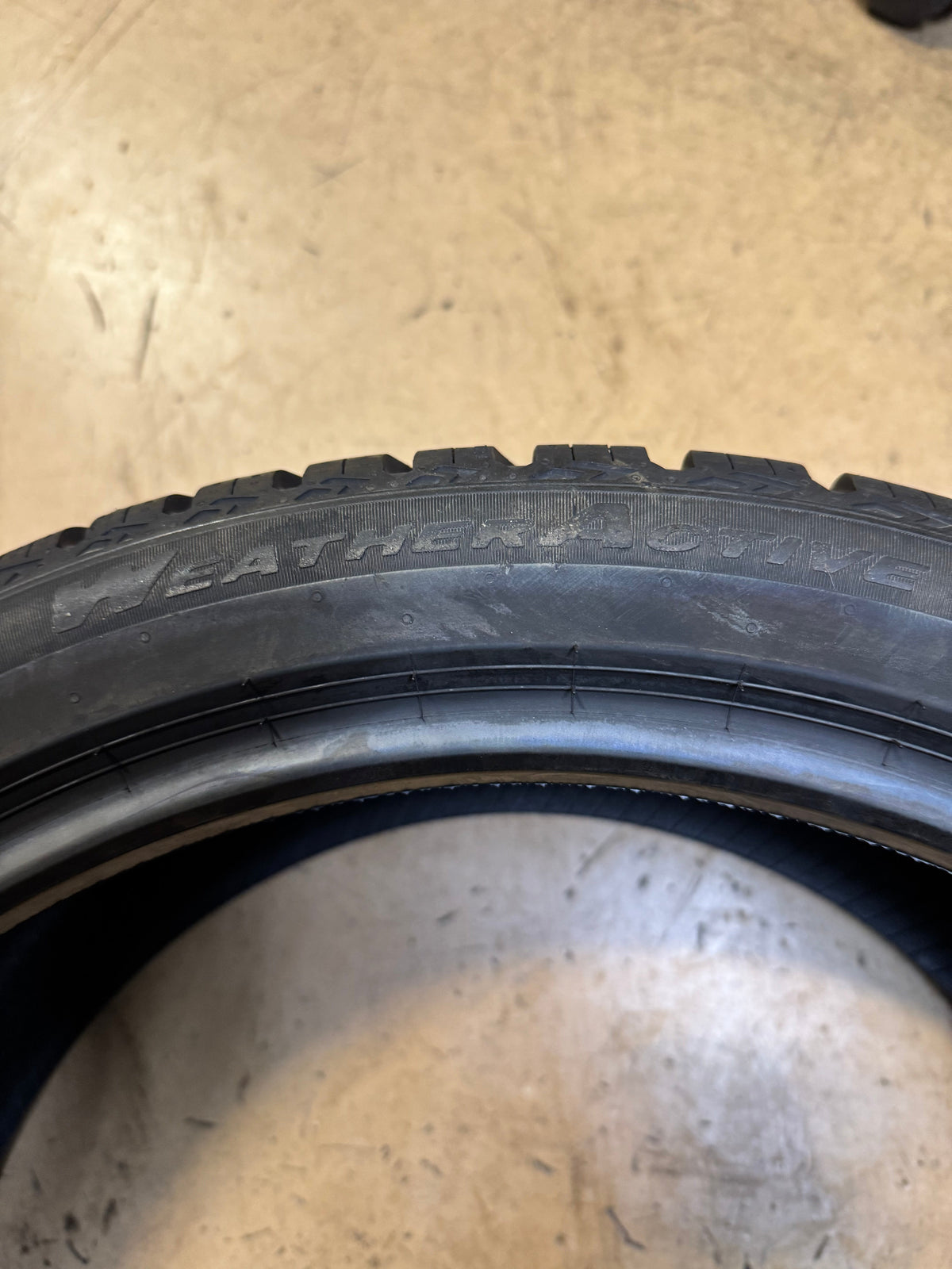 2 PIRELLI CINTURATO WEATHER ACTIVE P 225 40 18 92W XL ALL WEATHER TIRE 4163400