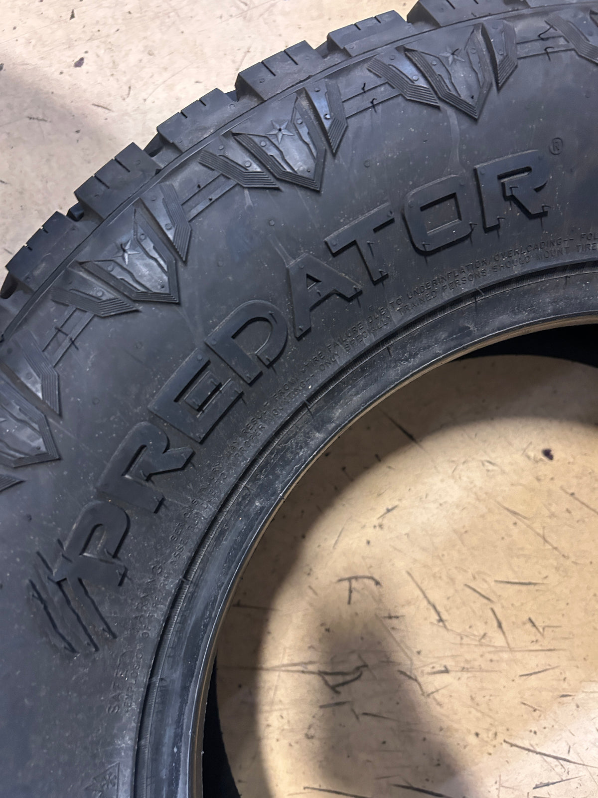 PREDATOR NEW MUTANT X-AT BSW LT 265 65 17 112T ALL TERRAIN TIRE NPRXATS11
