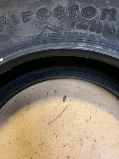 2 FIRESTONE TRANSFORCE HT3 BSW LT 225 75 16 115/112R 10PLY ALL SEASON TIRE 013886