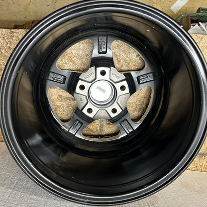WELD RACING VENTURA BEAD LOCK 15X10 ET50 5X120.65 GLOSS BLACK WHEEL S904B0063P50