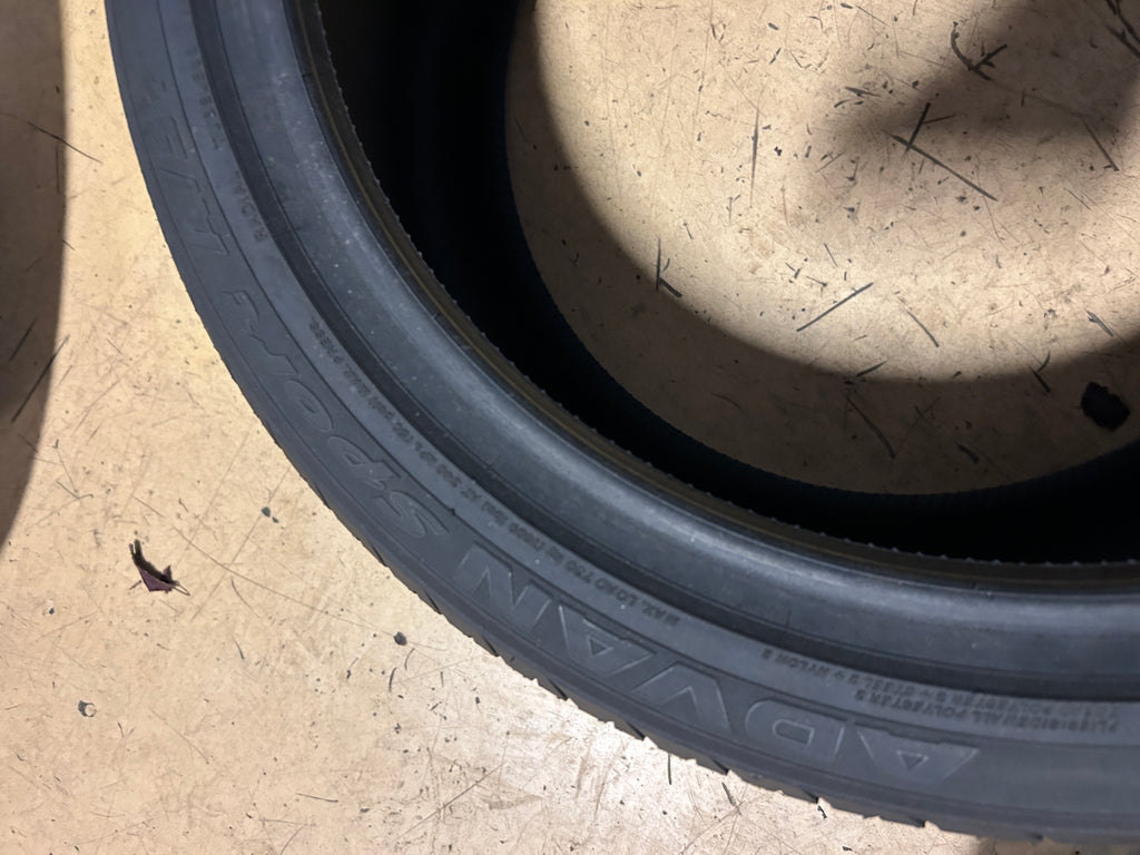 YOKOHAMA ADVAN SPORT A/S PLUS BSW P 265 35 18 97Y XL ALL SEASON TIRE 110140613