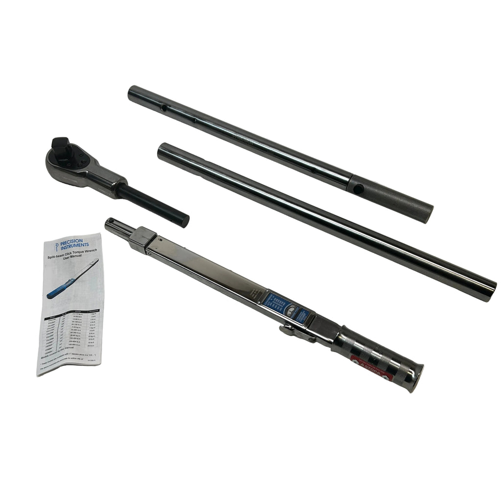 PRECISION INSTRUMENTS 1" DRIVE TORQUE WRENCH/BREAKER BAR KIT 1" C5D600F36H