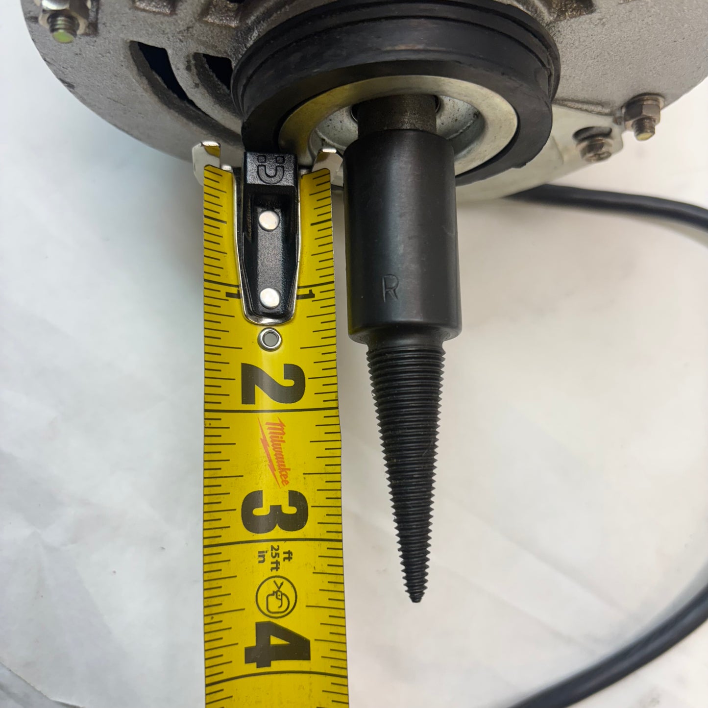 GROBET USA DOUBLE SPINDLE 1/2 HP POLISHING MOTOR 50/60HZ 3450RPM 110V 47.2026