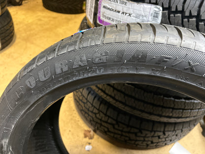 NOS 2 FEDERAL COURAGIA F/X BSW P 255 40 20 101Y XL HIGHWAY TIRE 40EL0A