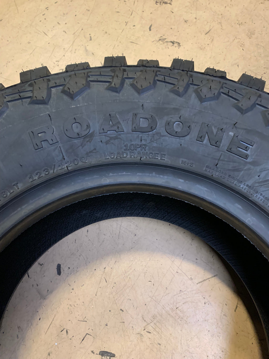 ROADONE CAVALRY M/T BSW LT 265 75 16 123/120Q 10PLY MUD TERRAIN TIRE RL1261