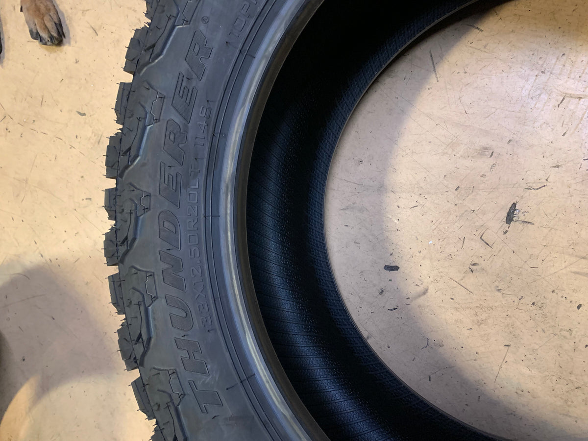 THUNDERER RANGER A/TR BSW LT 33 12.5 20 114S 10 PLY ALL TERRAIN TIRE TH1115