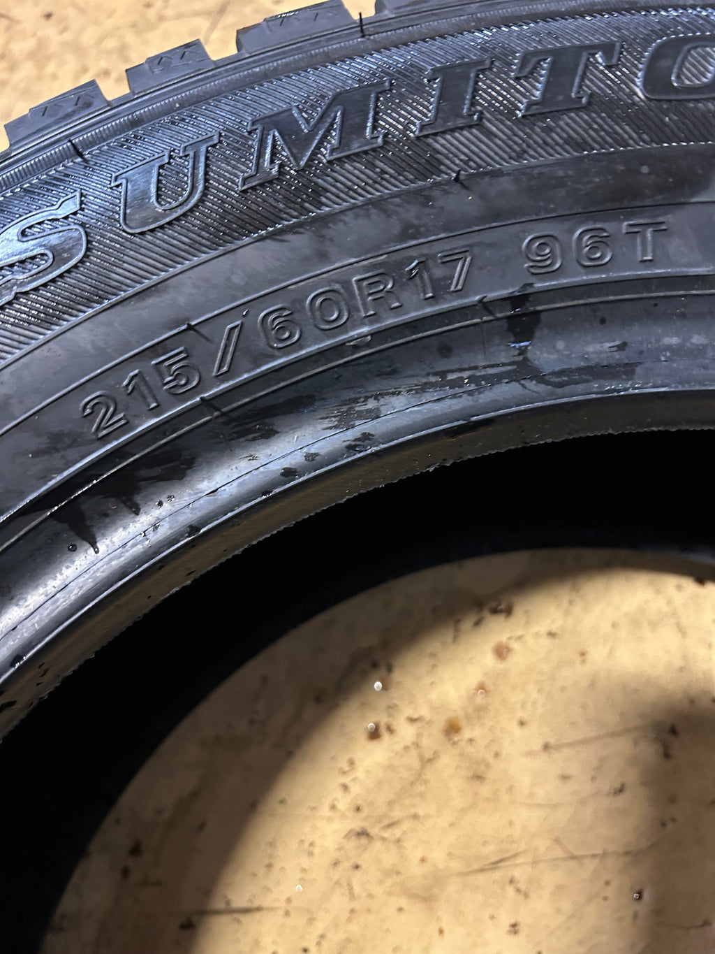 SUMITOMO ICE EDGE BSW P 215 60 17 96T WINTER TIRE EDG79
