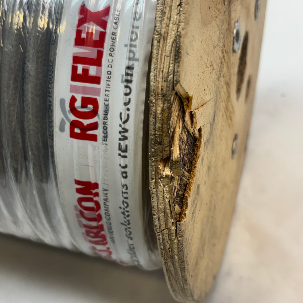 CABLCON RG FLEX 2AWG DC POWER L4 GRAY W/ BRAID 200FT 2AWG-L4GY
