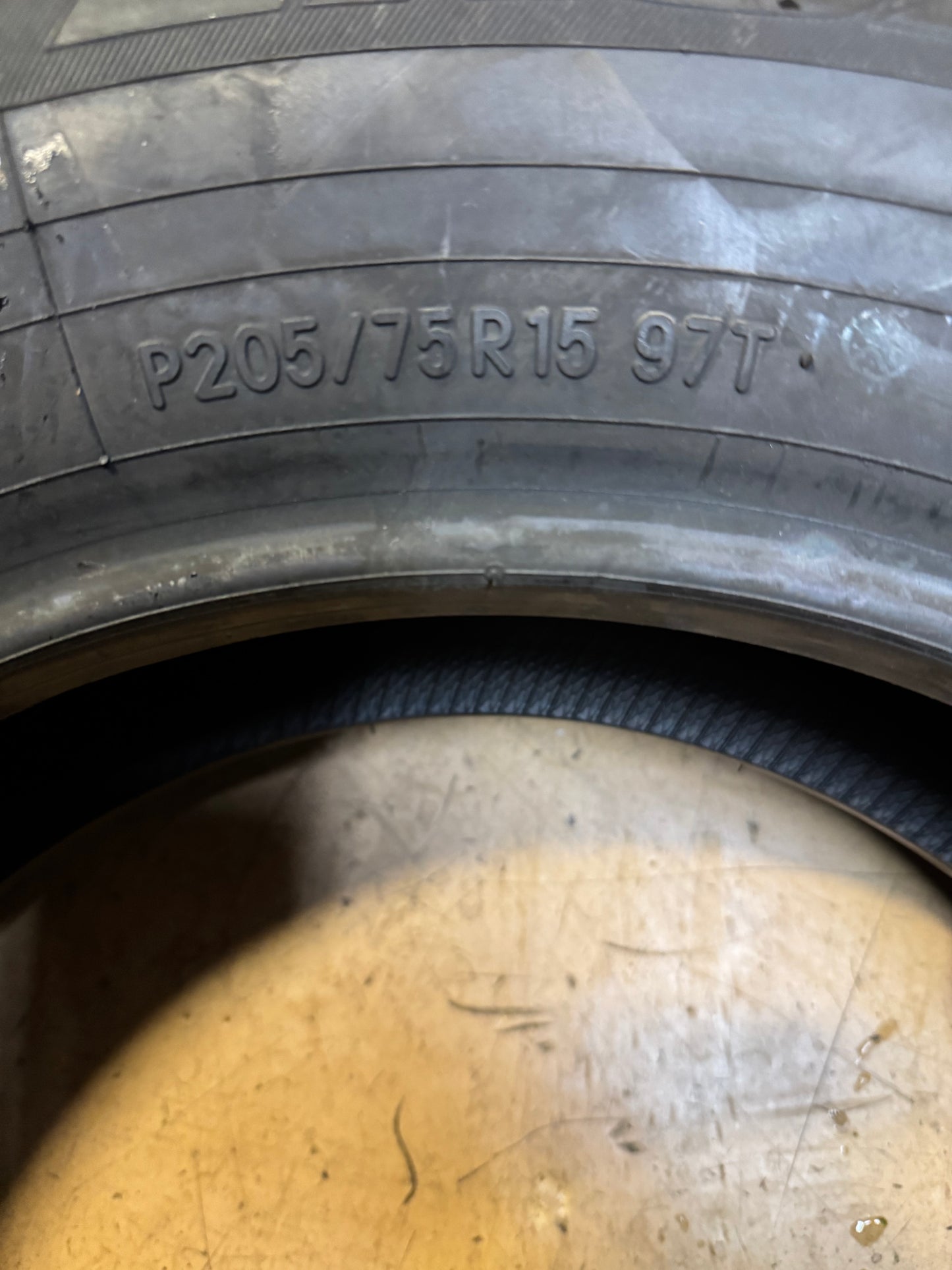 TOYO EXTENSA A/S II BSW P 205 75 15 97T ALL SEASON TIRE 147870
