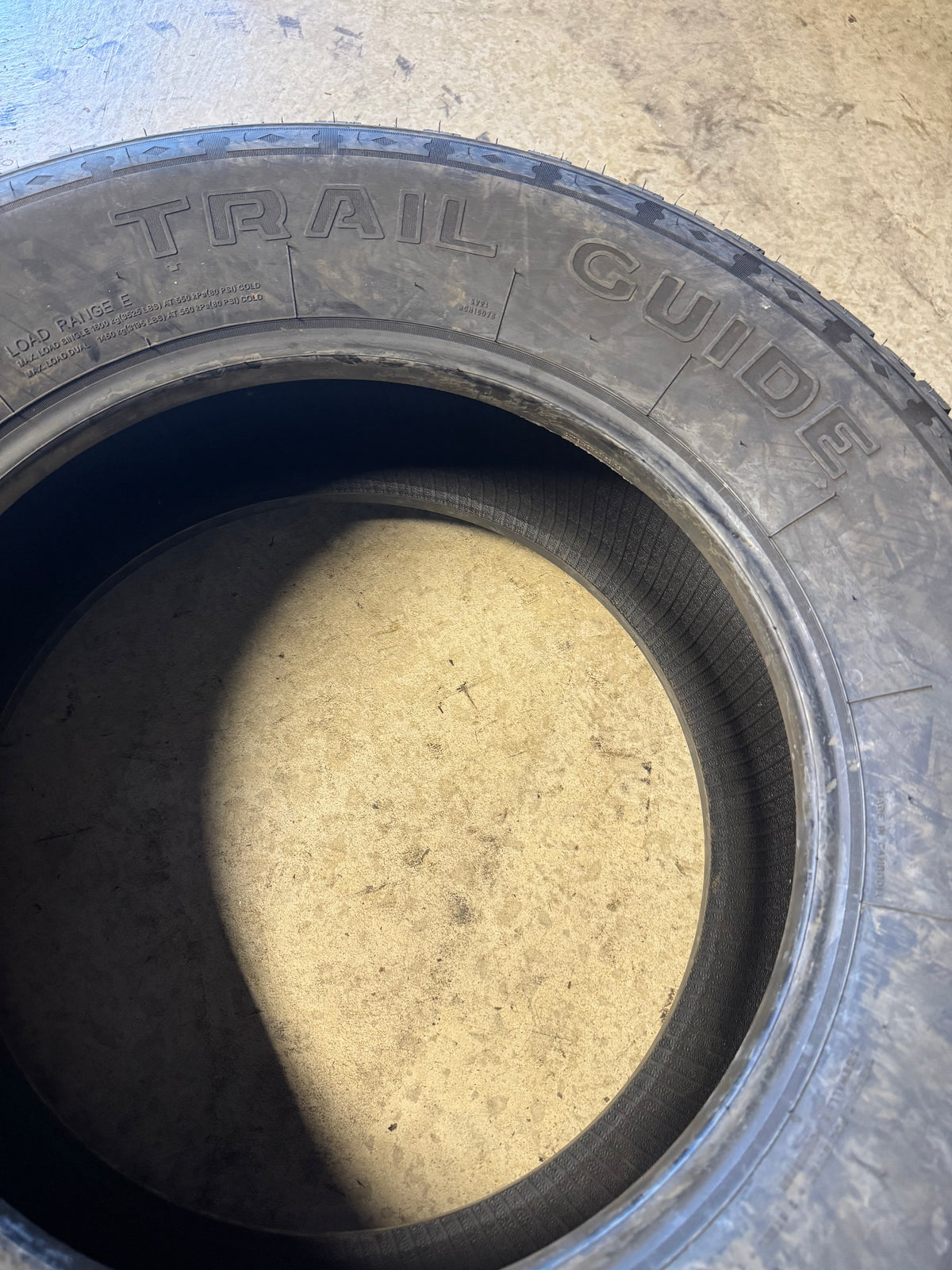 TRAIL GUIDE ALL TERRAIN BSW LT 265 70 18 124/121R 10PLY TIRE TGT30