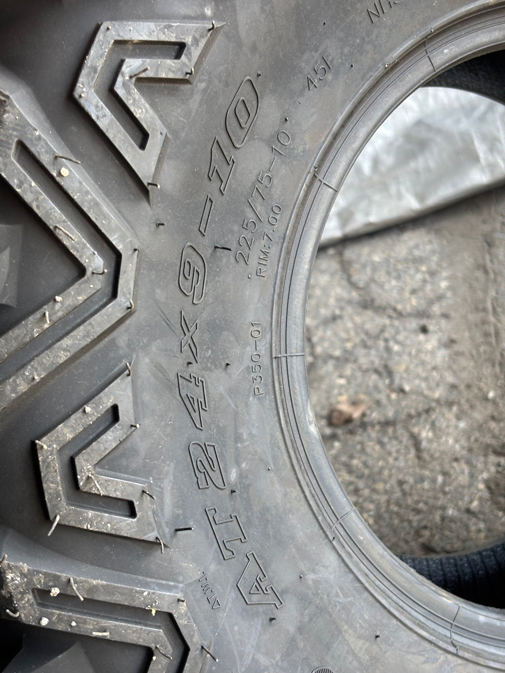 NOS WANDA P350 BSW AT 24 9 10 45F 6PLY ATV UTV TIRE 10322