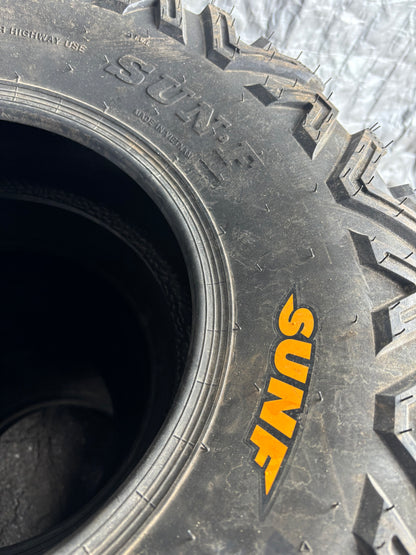 SUNF A033 POWER BSW AT 27 9 12 65J 6PLY ATV TIRE 270912