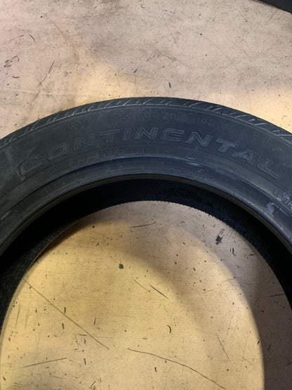 2 NOS CONTINENTAL CROSSCONTACT LX SPORT P 235 60 20 108W TIRE 03590390000