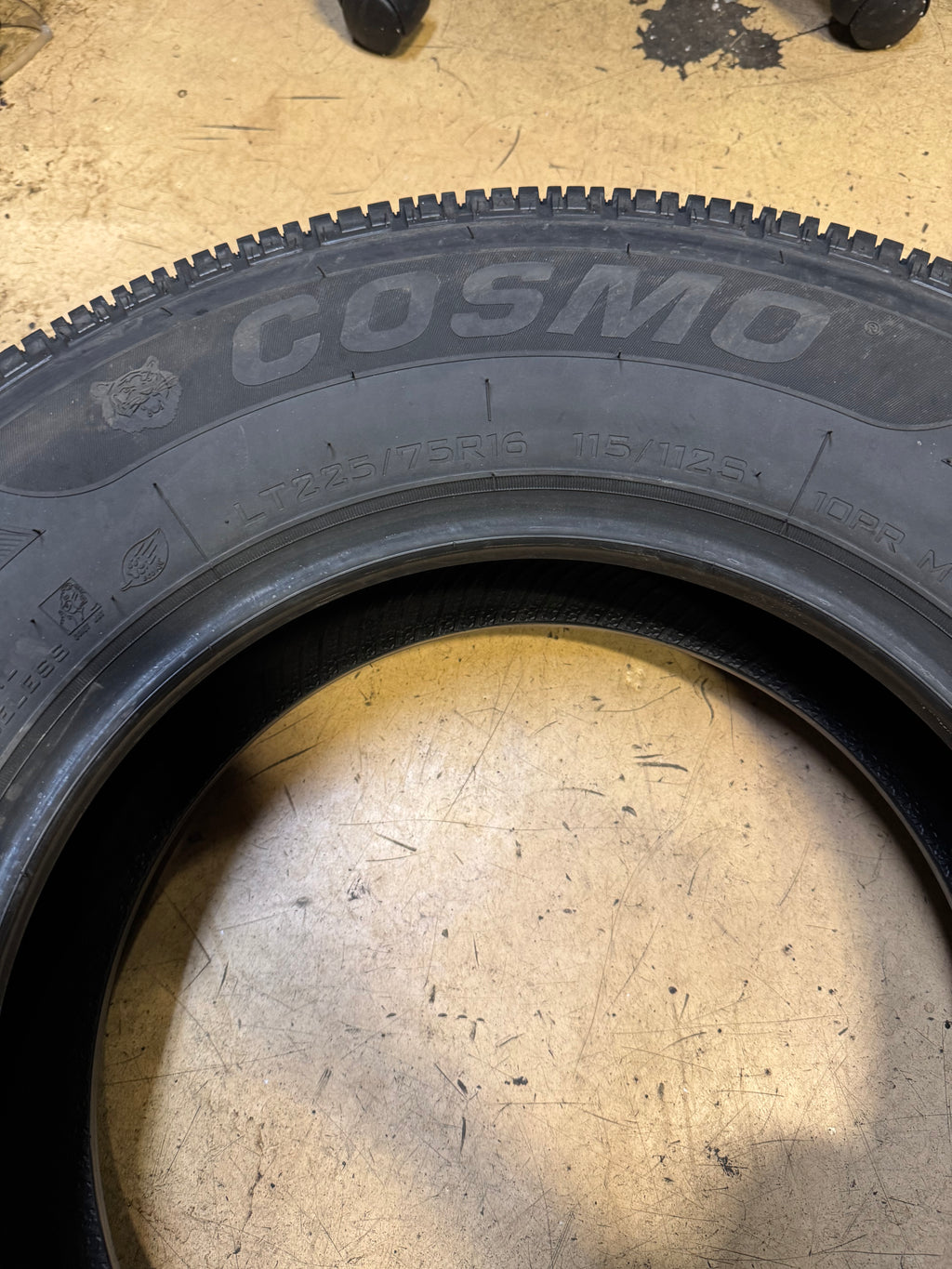 COSMO JEFE HTL PLUS BSW LT 225 75 16 115/112S 10PLY HIGHWAY TERRAIN TIRE I0132090