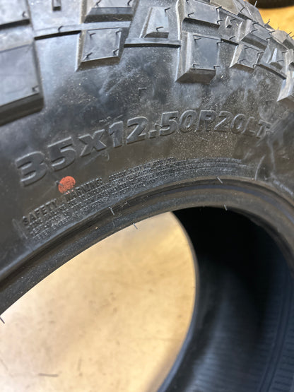 MASTERTRACK BADLANDS M/T BSW LT35 12.5 20 125Q 12PLY TIRE MASTMT013