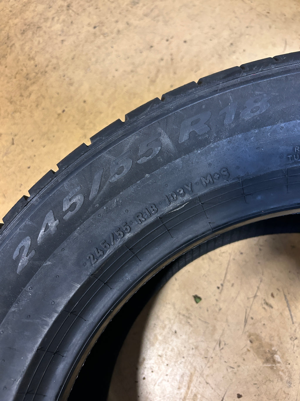PIRELLI P ZERO ALL SEASON PLUS 3 BSW P 245 55 18 103Y UHP TIRE 4084600
