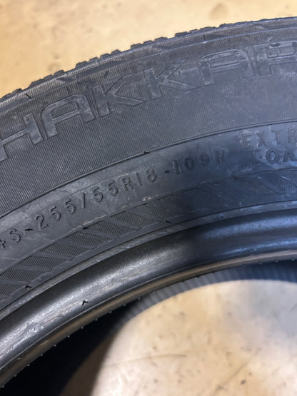 2 NOKIAN HAKKAPELIITTA R5 SUV BSW P 255 55 18 109R XL WINTER TIRE T432213