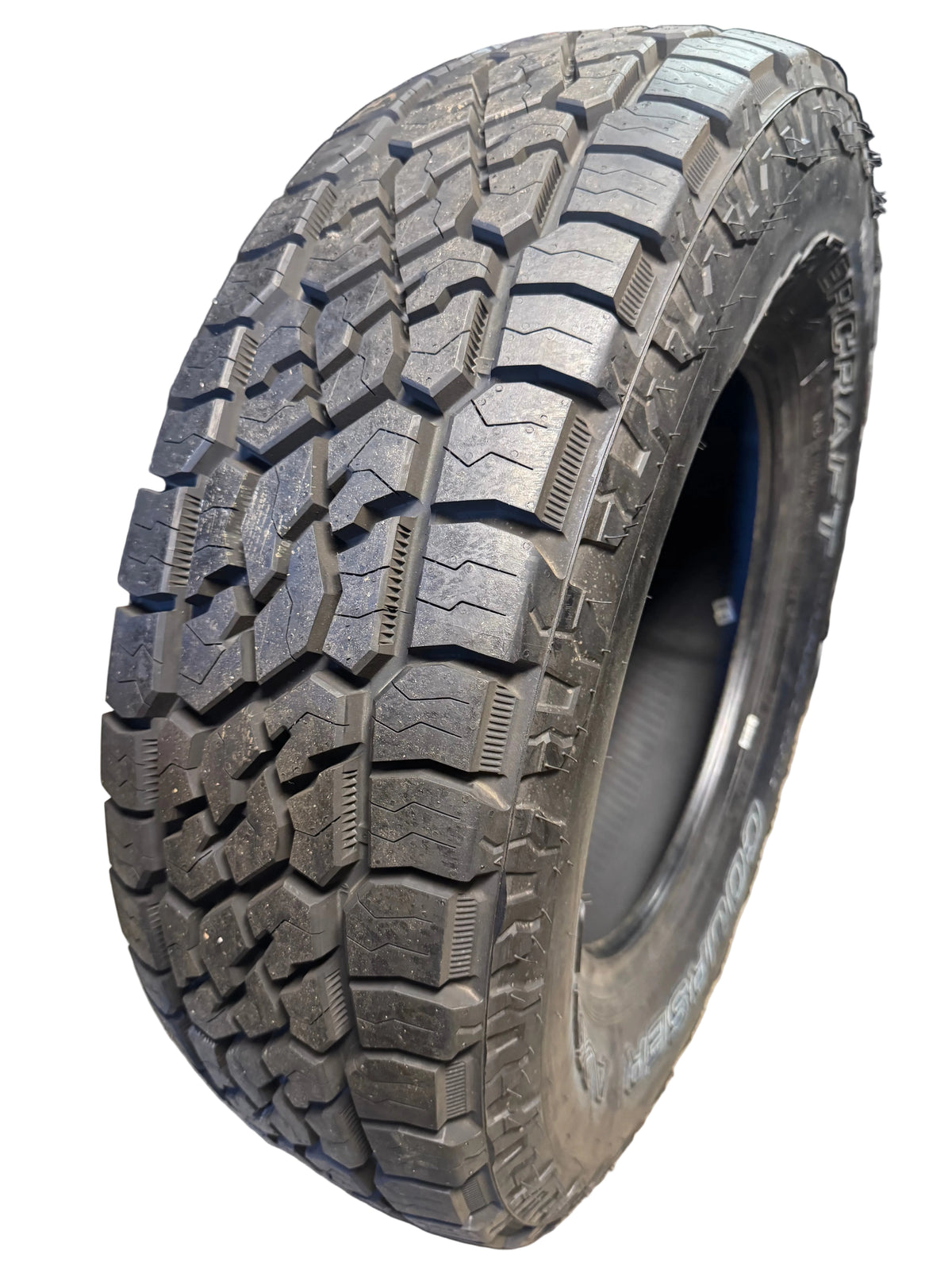 NOS MASTERCRAFT COURSER AXT2 OWL LT 245 75 17 121/118S 10PLY ALL TERRAIN TIRE 175002007