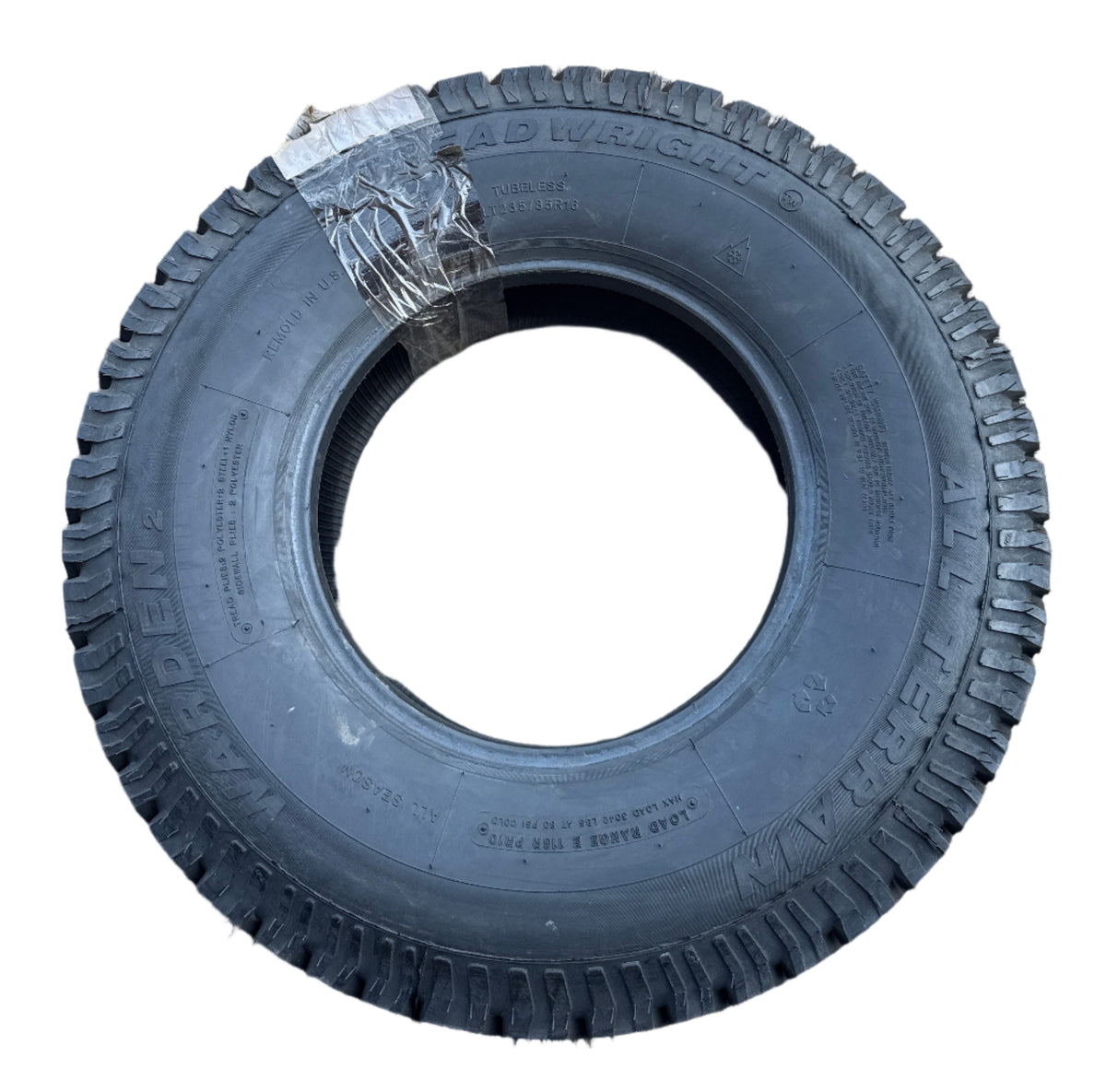 NOS TREADWRIGHT WARDEN 2 LT 235 85 16 10PLY LRE ALL TERRAIN TIRE TW35851610