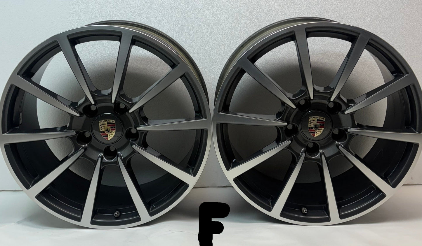 GENUINE PORSCHE 911 RAD CARRERA CLASSIC II 20X11 20X8.5 STAGGERED SET WHEELS