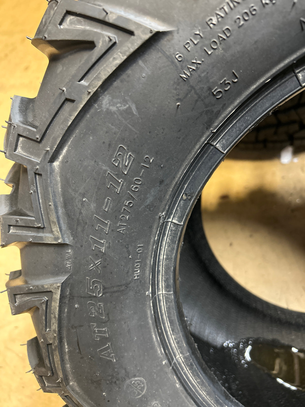 HALBERD HU01-01 BSW P 25 11 12 53J 6PLY ATV/UTV TIRE