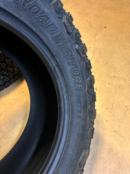 (KSL ONLY) 4 KUMHO ROAD VENTURE MT71 LT 35 12.5 20 125Q LRF 12PLY MUD TERRAIN TIRE 2262553