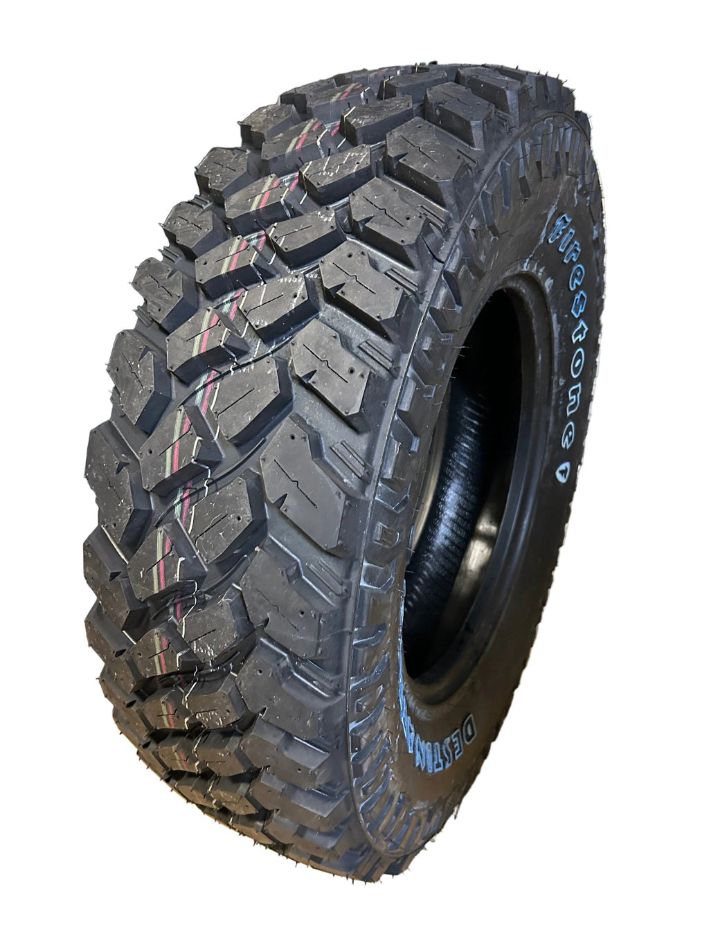 FIRESTONE DESTINATION M/T2 OWL LT 255 75 17 111/108Q 6PLY MUD TIRE 011618