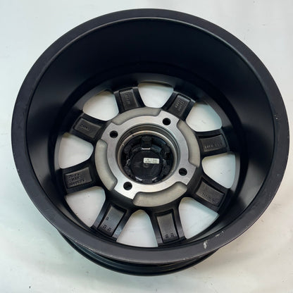 2 TUSK TD671B CASCADE MATTE BLACK WHEELS 4X4.5 14X7 ET30