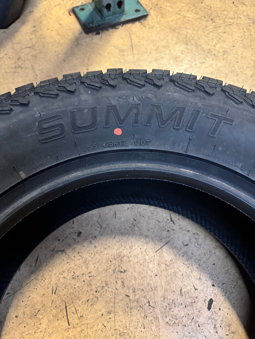 SUMMIT TRAIL CLIMBER AT02 BSW P 255 65 17 110T ALL TERRAIN TIRE 20906