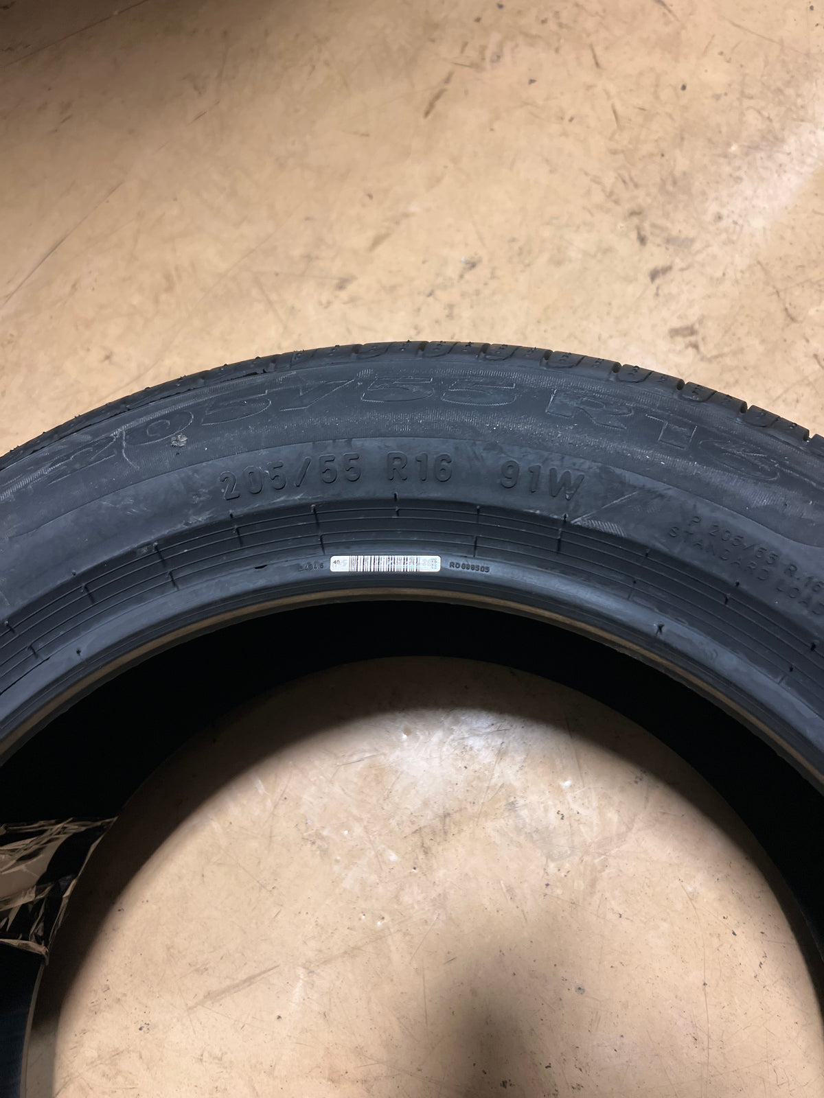 PIRELLI CINTURATO P7 (MO) MERCEDES P 205 55 16 91W SL TIRE 2041500