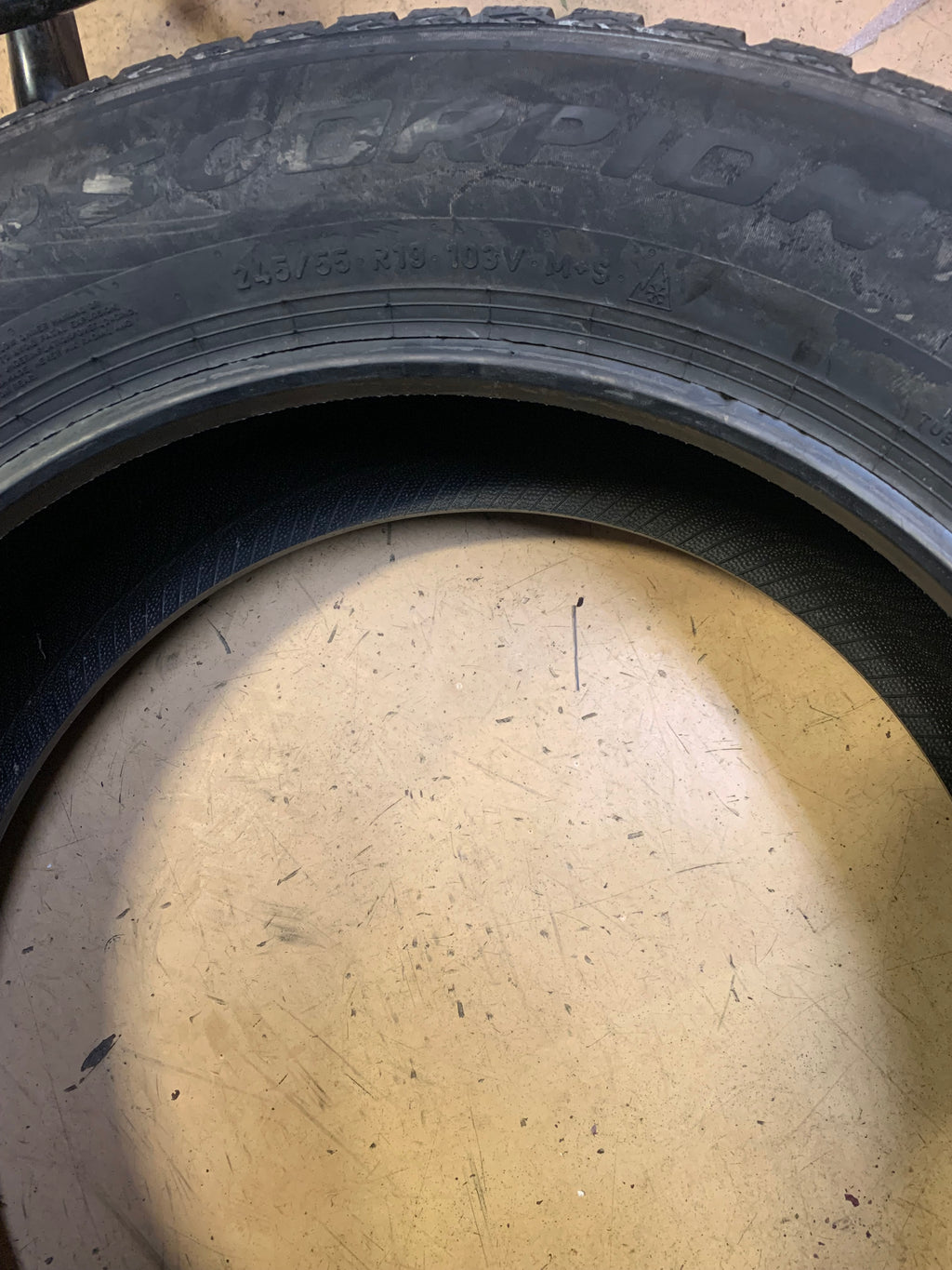 4 PIRELLI SCORPION WEATHER ACTIVE BSW P 245 55 19 103V ALL WEATHER TIRE 4164600