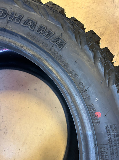 NOS YOKOHAMA GEOLANDAR M/T G003 BSW LT 33 12.5 20 119Q 12PLY MUD TIRE 110133354